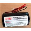 XCELPLUS Visonic ad alta capacità 20,000 mAh PowerMax Bell box Siren batteria per mcs-730, mcs-730, 0 - 9912-K, 3.6 voltsV