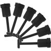 DEARMAMY Set 6 Pezzi Utensili in Plastica per Rimozione e Serraggio Anello Portalampada, Compatibile Lampade a Sospensione e Lampadari, Strumenti Professionali per Elettricisti