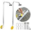 Todeco Gancio Da Retto Per Scala, Gancio Scala Per Il Tetto, 0,93 Metri, Carico massimo: 150 kg, Materiale: Acciaio