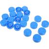 Sosoport 20 Pezzi Coperchi per Bottiglie D'acqua da 55mm, Tappo Filettato in Plastica Resistente Sigillo Sicuro per Secchi da Acqua e Dispense, per Ufficio e Outdoor