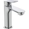 Ideal Standard Alero miscelatore lavabo, altezza bocca 100 mm, rubinetto per lavabo da bagno con piletta di scarico push-open - Cromo (48 x 150,5 x 154 mm)