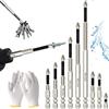 Generico k5 Impact Resistant Non Slip Bit, k5 Anti Slip Bit, Impact Driver Bit Set, High Magnetic Screwdriver Drill Bit Set,Never-Drop Rust-Resistant High Magnetic Drill Bits 25-150mm Universal