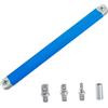 KESOTO Set Strumento di Riparazione per Chiave di Prolunga Offset, Prolunga Chiave a Cricchetto a impatto in Acciaio, per Piccoli o Spazi Domestici, 39 x 3,5 x 1,5 Cm