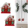 Generic Coperture natalizie per pomelli per armadietti, decorazioni elasticizzate, 5 pezzi, decorative per armadietti, cassetti, cucina, bagno, comò, cassetti, decorazioni per la casa