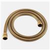 LTYWZX Tubo flessibile per doccia in ottone anticato in acciaio inox con prolunga per tubo flessibile per doccia, tubo idraulico, 2 MLeakproof e anti attorcigliamento, anti scoppio
