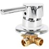 ZONZANINA Valvola Rubinetto G1/2,Miscelatore per cabina doccia Caldo-Fredda Miscelatore Miscelatore Due In Un Rubinetto，Acqua Fredda Calda Valvola Miscelatore