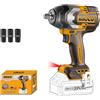 Ingco Avvitatore a impulsi a batteria 20 V 850 Nm 1/2 Brushless Solo corpo