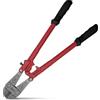 HOUSERAN Tagliabulloni 45 cm - Cesoia Potente per Bulloni, Catene, Lamiere - Tronchese per Ferro Professionale per Officina e Cantiere