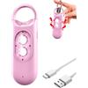 Generic Allarme personale per donne, di sicurezza extra forte, allarme sonoro 130 dB con luce stroboscopica, per anziani, studenti, mogli, ragazze, bambini, sorelle, senior, università, attività