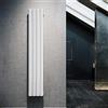 ELEGANT Design Radiatore a Pannello Piatto 1800x308mm Bianco Radiatore a Pannello Verticale con Allacciamento Centrale a Doppio Strato