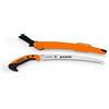 STIHL 8818704 - Sega da potatura in metallo e policarbonato, colore: nero/arancione, lunghezza: 33 cm