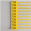 STICKERSLAB GHIRARDI StickersLab - Sigilli in plastica senza inserto metallico scatto autobloccante a lunghezza fissa. (300)