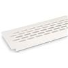 SOTECH SO-TECH® Griglia di ventilazione in Lamiera Forata 484 x 60 mm Griglia di aerazione in Lamiera forata Bianca