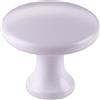 SOTECH 10 x SO-TECH® Pomello per Mobile DENISE Bianco Opaco Ø 29 mm - il Design incontra la Funzionalità - Pomello Maniglia per