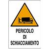 Vigor Cartelli Segnali Alluminio Pericolo Schiacciam. Mm.500X350