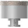 Bosch Professional 1x Fresa Diamantata Best for Ceramic Dry Speed, Foratura a Secco della Ceramica Dura, Ø 65 x 35 mm, Accessorio Smerigliatrice Angolare