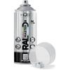 HQS High Quality Spray HQS RAL MASTER Bomboletta di Vernice Spray 400ml Nitro Colori Ral (1, Ral 9006 Alluminio Satinato)