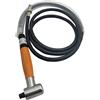 NIDONE Micro macinacatico pneumatico, pneumatico micro grigre angolo aria da 90 gradi da 3 mm Accessori per utensili per lucidatura a matita kit arancione arancione