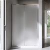 Yellowshop - Box Cabina Doccia Bagno Porta a Nicchia Anta Scorrevole in Cristallo Temperato 6mm Trasparente o Puntinato Misure Cm 100 110 120 130 (Cm 100 (da 99 fino a 103), Puntinato Opaco)