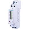 ETTROIT - CONTATORE ENERGIA ELETTRICA MONOFASE SU GUIDA DIN PER USO DOMESTICO 1 MODULO AC 220V 5(45) A