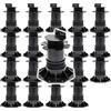 XPOtool Set 20 supporti per pavimenti galleggianti Altezza regolabile 140-210mm Max 2700 kg Piedini per decking