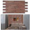 Grace Baltic - Pannelli da parete 3D per decorazione di pareti interne in PVC (14, Mattone Naturale)