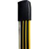 Dieffematic VDS BS01-C15NG Costa Bordo Sensibile - Protezione Cancelli Automatici 1,5 m - 70 mm - Giallo/Nero