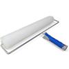 DEWEPRO® Rullo frangibolle Ø75x500mm - Lunghezza dei chiodi 17 mm - Rullo per autolivellante - Rullo a bolle - Supporto Metallico Robusto con Manico Bi-Componente