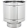 SGM Clima Srls Air Evolution Terminale canne fumarie 4 venti in acciaio inox con base tonda (DN 80)