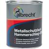 Albrecht Lackfabrik J. Albrecht GmbH & Co. KG 3400606750001000750 vernice protettiva per metallo, effetto martellato, 0010, verde scuro, 750 ml