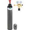 Bestschweissen.de Bombola di gas azoto Stickstoffflasche bombola di gas di protezione 8L riempita 200bar 1,6m3 con riduttore di pressione e tappo di protezione - per climatizzatore, riempimento pneumatici e saldatura