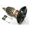 Kraftfeld Motore Anker Rotor Runner + Carbone per Bosch GSH 11 E, GBH 11 DE, WÜRTH MH10-SE, Berner BCDH-11