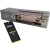 NAJDER Apriporta elettrico, Hartte, serie GL 12V AC/DC, con interruttore, R-3 con serratura, per porte destre e sinistre, asimmetrico, per porte (legno, metallo, PVC), cancelli e armadi, affidabile