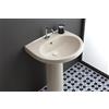 Generic Lavabo L58 con colonna color champagne
