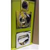ZB MANIGLIE KIT PER PORTE SCORREVOLI SCRIGNO CROMO LUCIDO MODELLO QUADRA