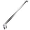 SUNXURY Asta di stabilizzazione in acciaio inox con giunto regolabile ad angolo, stabilizzatore, per parete in vetro walk-in doccia