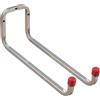GedoTec® 20 Ganci da parete multiuso di metallo, a vite, in acciaio zincato, profondità 80 x altezza 120 mm, capacità 80 kg, qualità del marchio testata