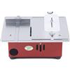 GMSLuu Mini sega circolare da tavolo 9200/min 96W, utensile da taglio desktop, alimentatore a 7 velocità, sega da tavolo regolabile portatile, sega circolare da tavolo di precisione per plastica, metallo