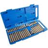 LED LEDS SET 40pz INSERTI BUSSOLE ESAGONALI TORX EXA XZN LUNGHI CORTI IMPRONTA 38 12