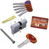 SECUREMME Cilindro Europeo di Altissima Sicurezza SECUREMME EVO K64 CHIAVE-CHIAVE Misura 35X50=85 con 5 Chiavi +1X +1 Chiave da Cantiere
