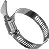 YoiYee Morsetto per tubo da 21-38mm, morsetto per tubo regolabile in acciaio inox 304 con vite a mano, fascetta a farfalla in metallo a vite senza fine per fissare tubi del gas/carburante, confezione