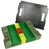 Bosch Sortimo L-BOXX 102 inklusive Inset Bosch Sortimo Divisori per scatola G 3 Altezza 6 cm e Base copribile