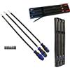 topolenashop Set 3 cacciaviti cacciavite extra lunghi flessibili da 600mm + 10 inserti