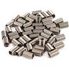 BORDSTRACT 50 inserti filettati M8 x 1,25 x 3D, filettatura interna in filo di acciaio legato da 40 cr, fissaggio a viti elicoidali a spirale per guaine di riparazione