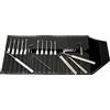 Multipick, Elite 27, set di grimaldelli professionali in acciaio inox di alta qualità, con custodia srotolabile in pelle, 27 pezzi, prodotto Made in Germany