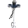 Qussse Miscelatore per calcestruzzo - 1400 W, miscelatore per calcestruzzo a 6 velocità, miscelatore per malta colorato con asta spirale da 60 cm, 0-1200 giri/min, mescolatore manuale per pittura
