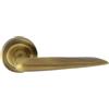 domino SCORPIUS-R M3 - Maniglia per porta della camera, ufficio, cantina e porta interna, in ottone bronzo
