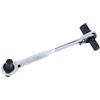 tooloflife Chiave a cricchetto manuale a doppia testa a brugola, 185 mm di lunghezza (6 x 8-10 x 12)