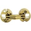 raldh 4PCS 8mm-16mm Cerniere a botte in rame Cilindriche Cerniere for porte in ottone invisibili a scomparsa for armadio nascosto for Ferramenta for mobili(16mm)