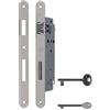 Toscocornici Serratura AGB Patent Grande Foro mm 50 Quadro mm 8 (CROMATO)